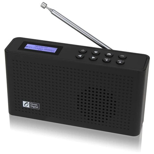 Интернет радио Ocean Digital WR-26F Работа от аккумулятора Wi-Fi FM Bluetooth выход на наушник 578000₽