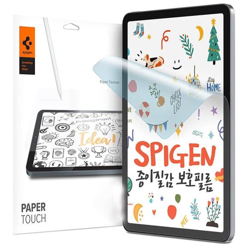 Защитная пленка с эффектом бумаги Spigen Paper Touch AFL03001 для iPad Air 109iPad Pro 11 20182021 Clear 3208₽