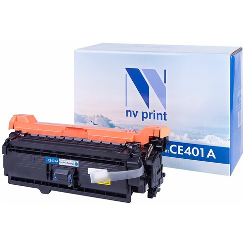 Картридж NV Print Cyan/Голубой NV-CE401AC картридж nv print nv ce401ac