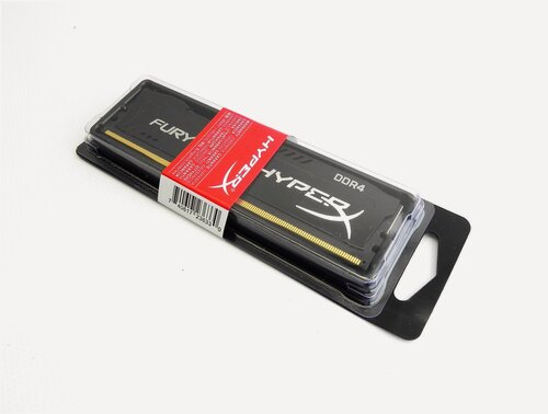 Изображение товара Оперативная память HyperX Fury Black Series 4 ГБ DDR4 2133 МГц DIMM CL14 HX421C14FB2/4