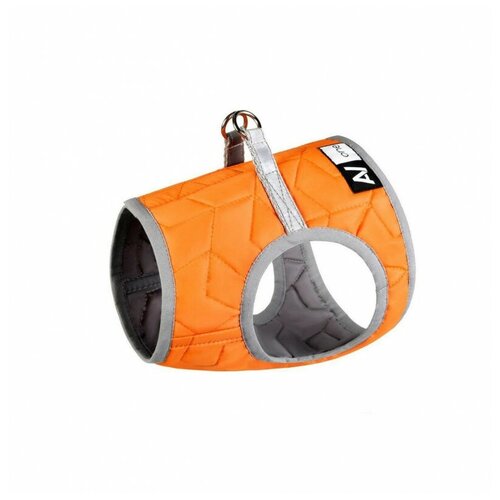 Шлейка-жилетка COLLAR AiryVest ONE для собак оранжевая S2 (ОГ 46-50см, Обхват шеи 43-45см)