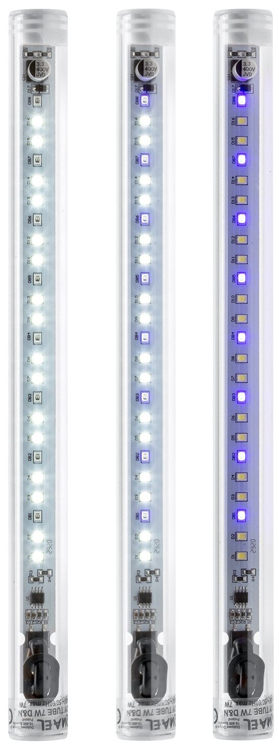 Модуль освещения AQUAEL LEDDY TUBE SUNNY DAY&NIGHT 2.0 7 Вт (7000 K, 730 лм / Т8 15Вт) - фотография № 2