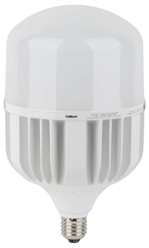 Лампа светодиодная LED HW 80Вт E27/E40 (замена 800Вт) белый | код 4058075576933 | LEDVANCE (3шт. в упак.)