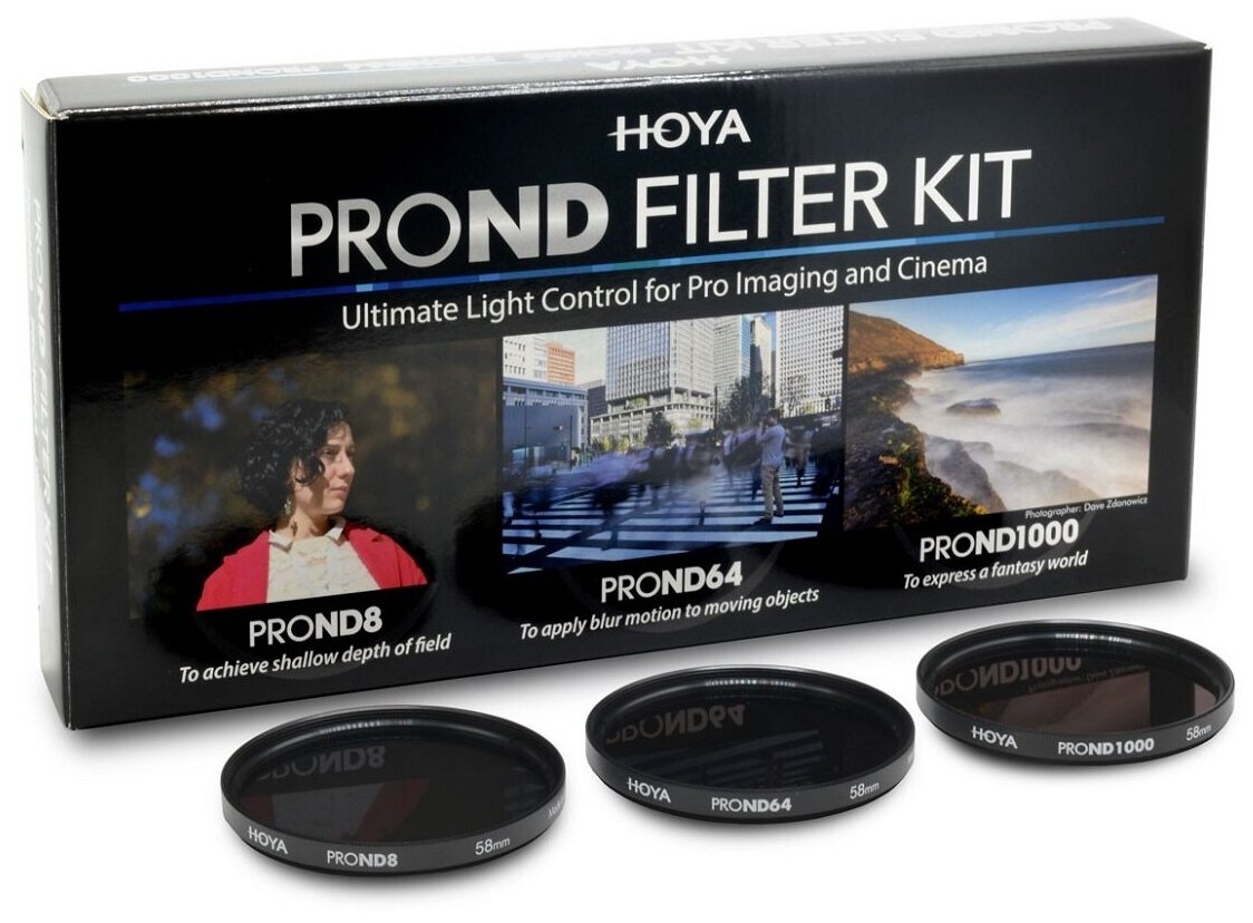 Комплект фильтров Hoya PRO ND Filter Kit 8/64/1000, 67 mm