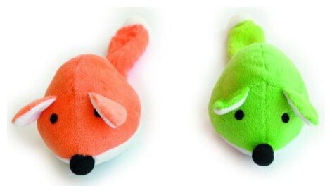 MPets Gringo Foxes игрушка в виде животных, с пищалкой, 35 см, 1 шт