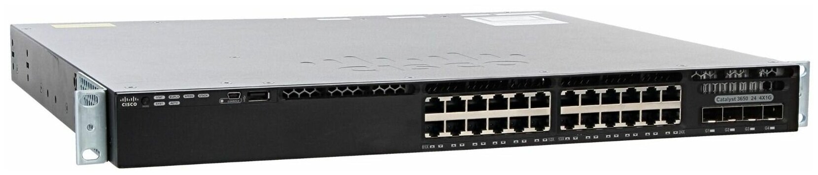 Коммутатор Cisco Catalyst 3650 24 Port Data 4x1G Uplink LAN Base