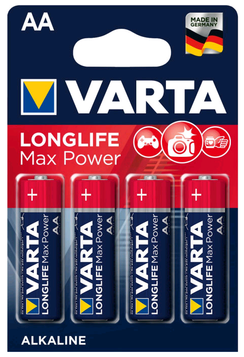 Батарейки Varta LR6 Longlife Power Max 4706 BL4 - фото №2
