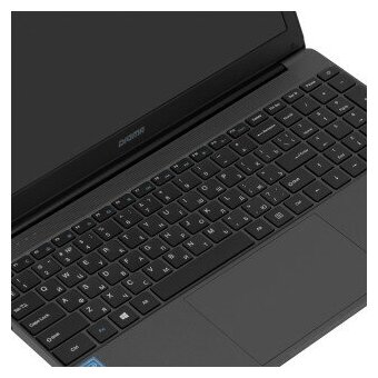 Ноутбук Digma EVE 15 P417 Pentium J3710 4Gb SSD128Gb Intel HD Graphics 405 156 IPS FHD 1920x1080 Windows 10 Home dark grey WiFi BT Cam ES5063EW