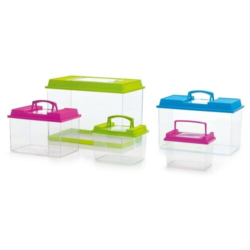 Аквариум-террариум FAUNA BOX 1,5л с ручками