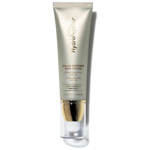 HydroPeptide Solar Defense Non-Tinted SPF 50 Увлажняющий и успокаивающий крем для лица без тонального эффекта SPF 50, 50 мл