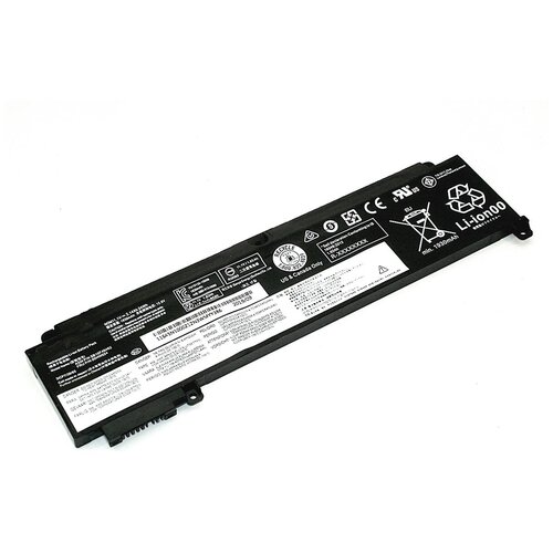 Аккумуляторная батарея для ноутбука Lenovo T460S T470S (01AV405) 11.4V 24Wh 2065mAh черная