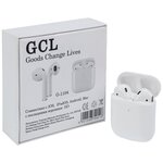 Беспроводные наушники, беспроводные наушники для телефона GCL G-1104, беспроводные наушники Bluetooth с микрофоном, кейс, провод в комплекте - изображение