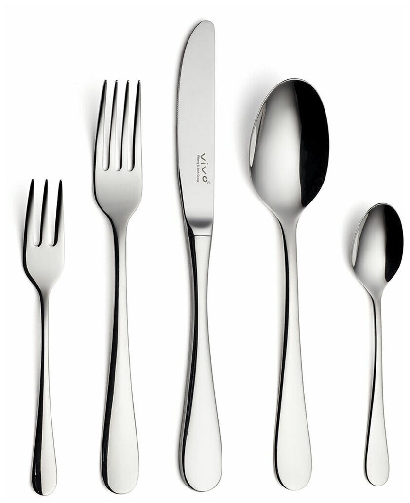 Набор столовых приборов из 30-ти предметов на 6 персон New Sweet Basic Cutlery VIVO Villeroy & Boch Group, Нержавеющая сталь