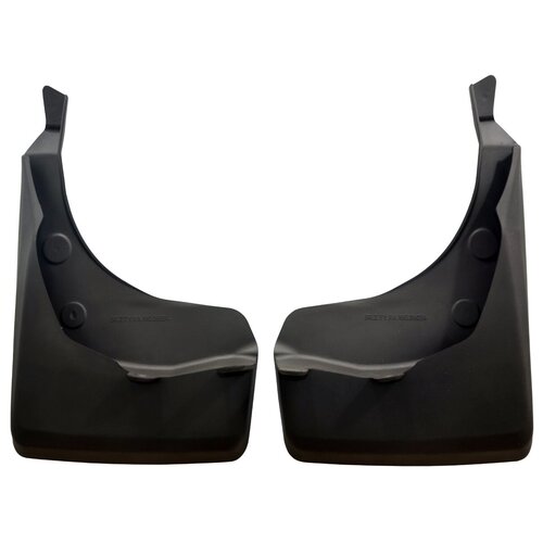 Резиновые брызговики для Toyota Rav4 2018-> (задние) / Автомобильные брызговики для Тойота РАВ4 с 2018 года - SRTK арт. BR. Z. TY. RA.18G.06034