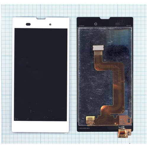 Модуль (матрица + тачскрин) для Sony Xperia T3 белый