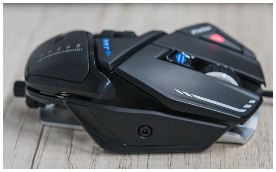 Игровая мышь Mad Catz R.A.T. 6 BL, черный - фотография № 4