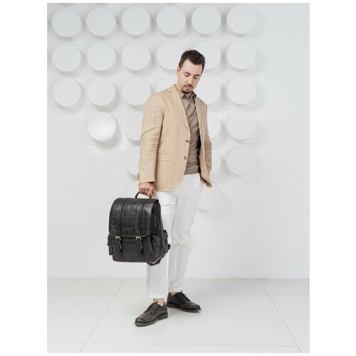 фото Кожаный рюкзак carlo gattini montalbano 3097-04 brown