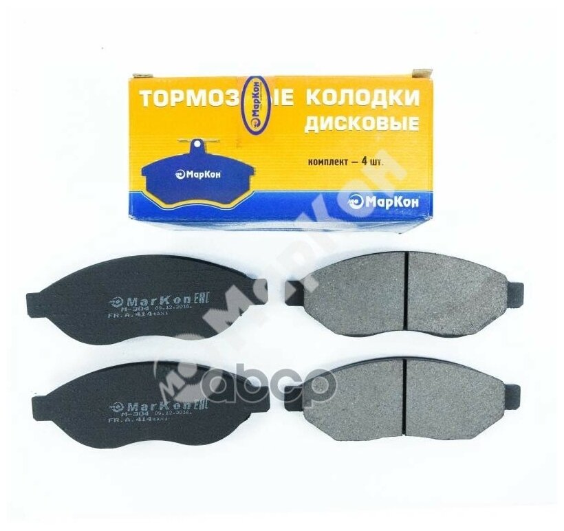 Колодки Тормозные Дисковые К-Т Fiat Ducato Iii Peugeot Boxer Ii Citroen Jumper Ii Relay Ii МарКон арт. 41400192