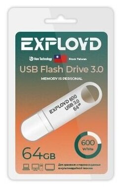 EXPLOYD EX-64GB-600-White USB 3.0