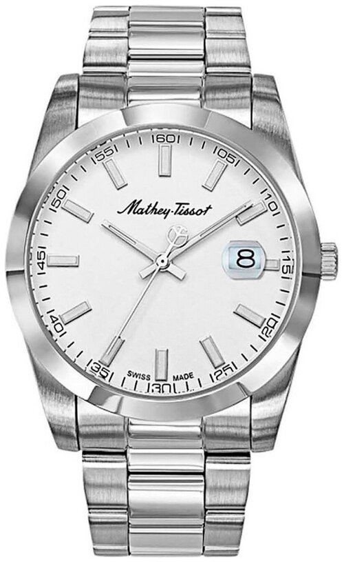 Наручные часы Mathey-Tissot, серебряный