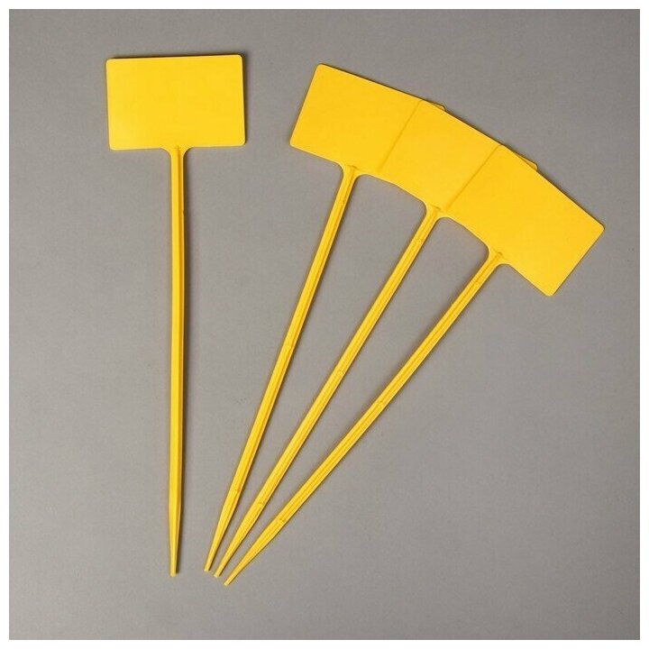 Ярлыки садовые для маркировки 34 см набор 10 шт пластик цвет