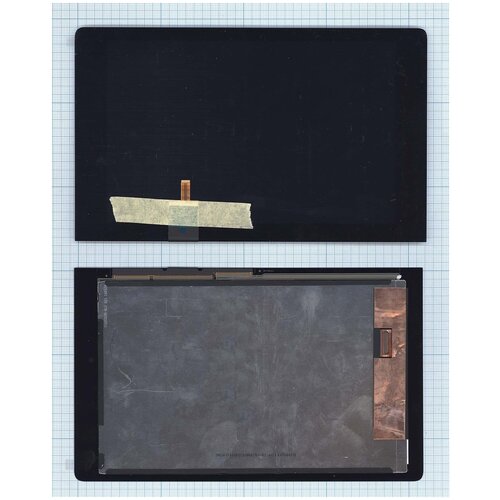 Модуль (матрица + тачскрин) для Lenovo Yoga Tablet 8 3 YT3-850F черный защитное противоударное стекло mypads для планшета lenovo yoga tablet 8 850m yt3 850 с олеофобным покрытием