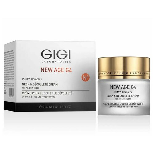 GIGI New Age G4 Neck cream, Крем укрепляющий для шеи и декольте, 50мл