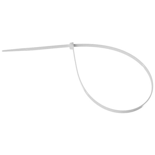 Хомут пластиковый 350×4,5мм белый (стяжка) (100 шт)