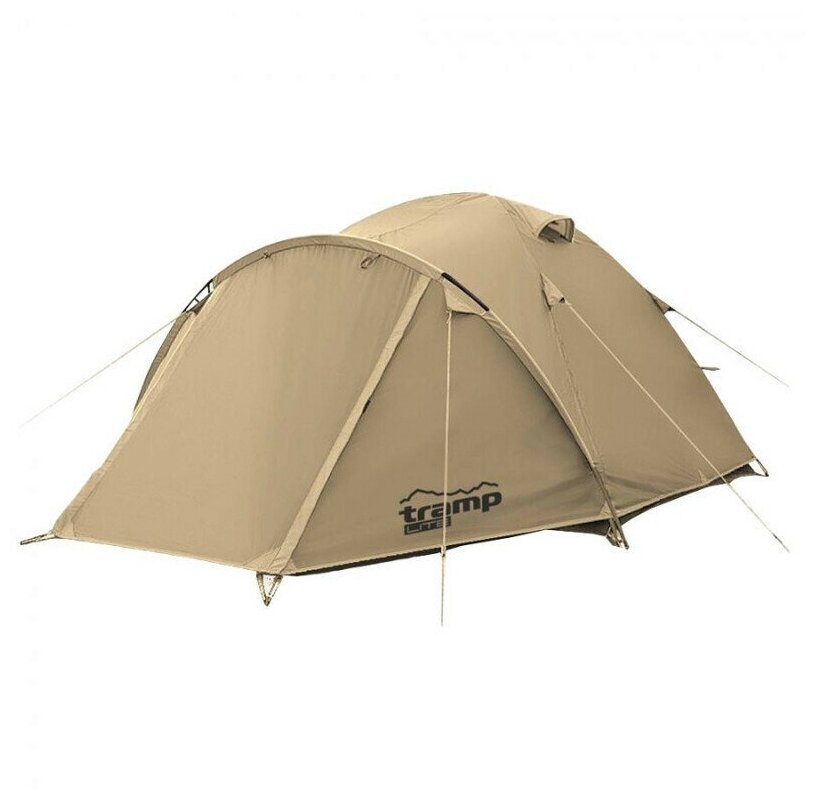 Палатка Tramp Lite Camp 3 турист. 3мест. зеленый - фото №9