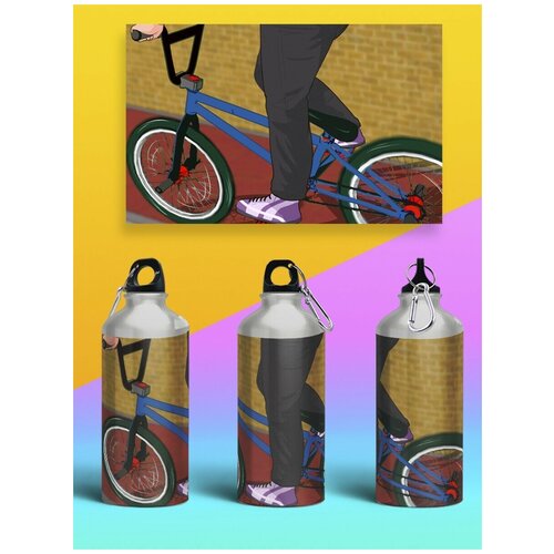 фото Бутылка спортивная, туристическая фляга, 500мл спорт bmx - 14 brutbottle