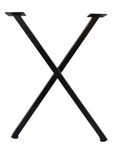 Подстолье для стола из металла 40х20 мм. Опора в стиле Лофт G-X-2 720 х 560 мм. (1 шт.) - фотография № 9