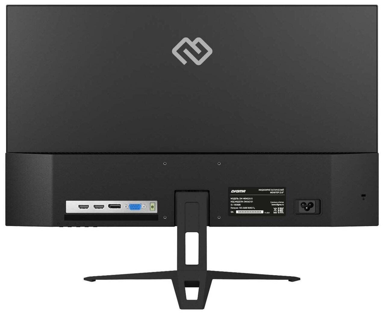 Монитор Digma 238 Gaming DM-MONG2410 IPS 1920x1080 165Hz G-Sync 250cdm2 169