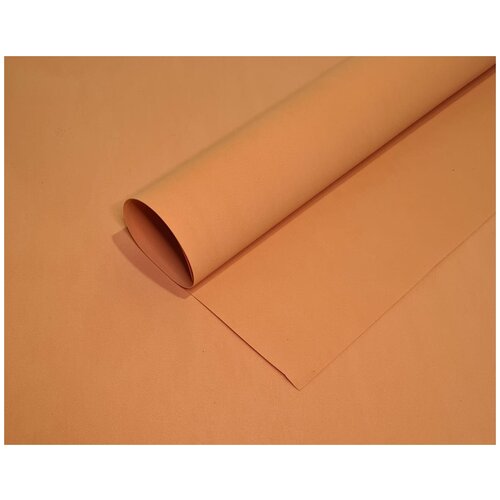 Фоамиран 1 мм 48*50 см. Цвет оранжевый. Упаковка 10 листов.