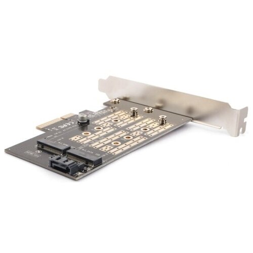 Адаптер Agestar PCI-E для SSD M2 AS-MC02 переходник конвертер agestar as mc02 для m 2 sata ssd m 2 nvme в pcie 3 0