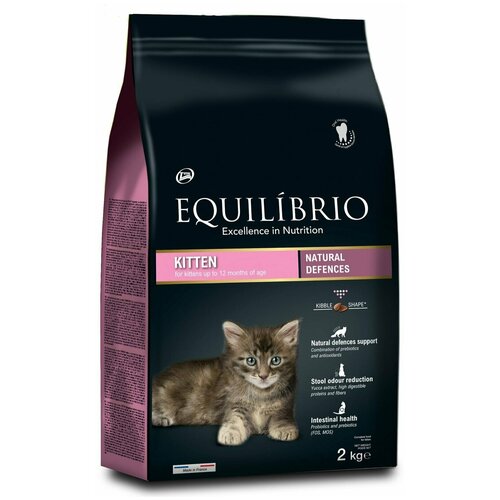 Equilibrio (Эквилибрио) Сухой корм для котят c мясом птицы (Kitten) 0,4 кг