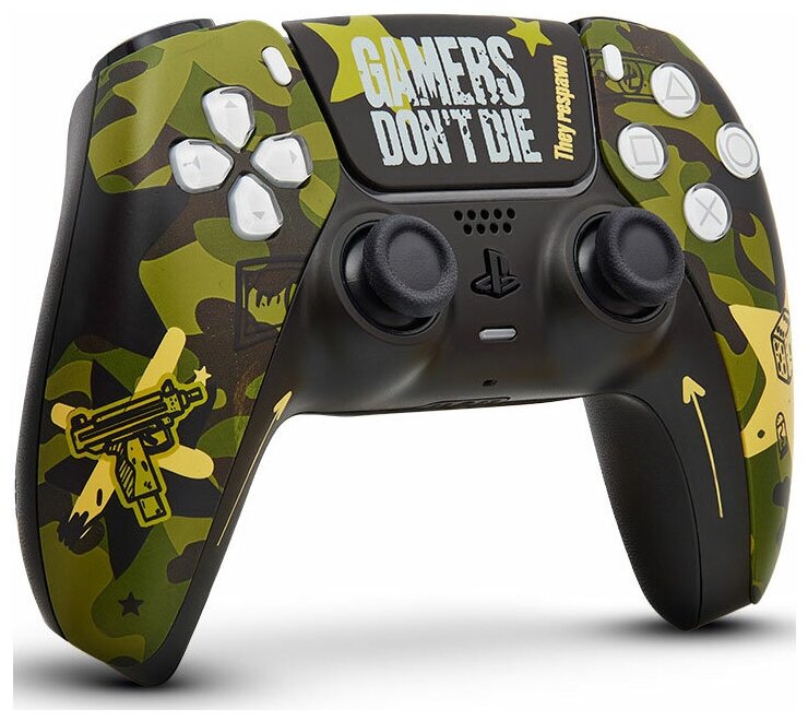 Кастомизированный беспроводной контроллер DualSense Гангстер RAINBO RBW-DS216