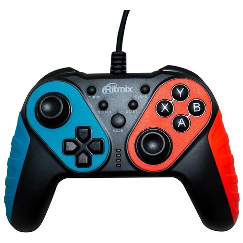 Игровой манипулятор RITMIX GP-014 игровой манипулятор беспроводной bluetooth ritmix gp 051bth black blue