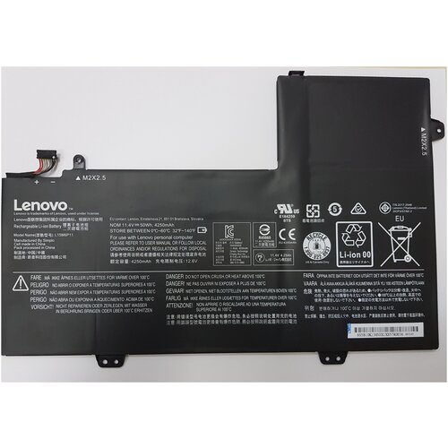 Аккумулятор для ноутбука Lenovo 700s, 700s-14isk, 700s-14isk-6y30, (L15C6P11), 4250mAh, 11.4V ORG