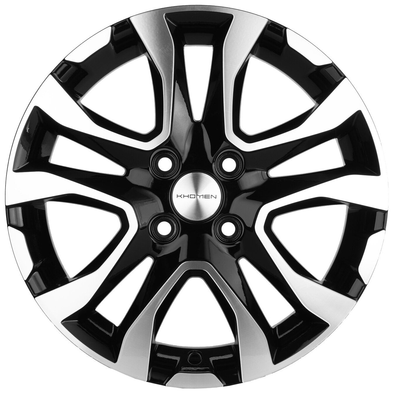 Колесный диск Khomen Wheels KHW1503 6x15 PCD 4x100 DIA 60.1 ET50 BLF