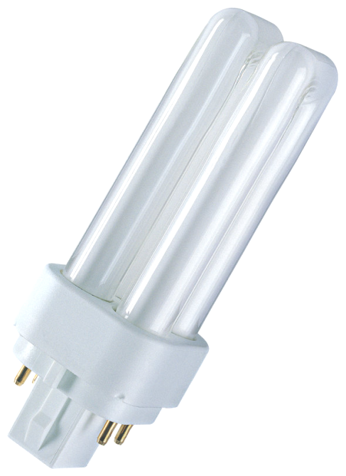 Лампа люминесцентная OSRAM DULUX D/E 10 W/827