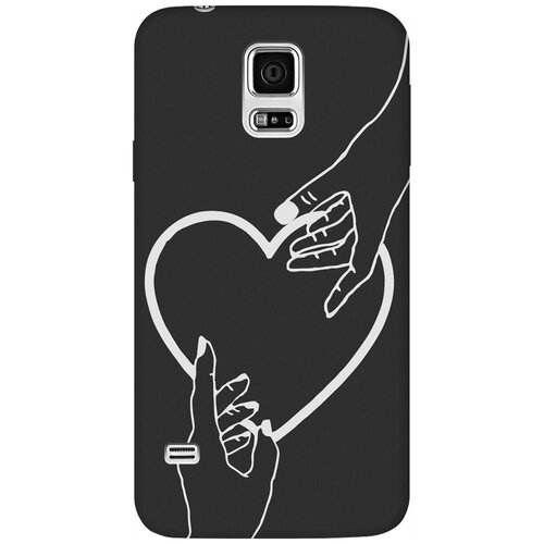 Матовый Soft Touch силиконовый чехол на Samsung Galaxy S5, Самсунг С5 с 3D принтом Hands W черный матовый soft touch силиконовый чехол на samsung galaxy s5 самсунг с5 с 3d принтом cats w черный