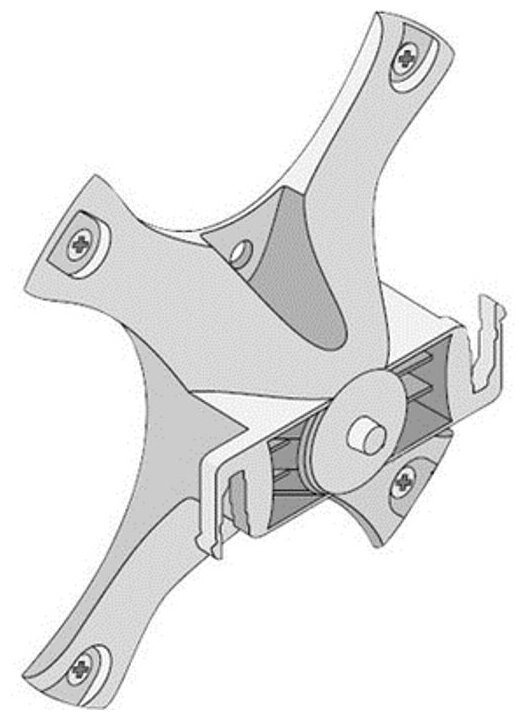 Набор монтажный HP Aruba Networks AP-220-MNT-W1 Basic Mount Kit