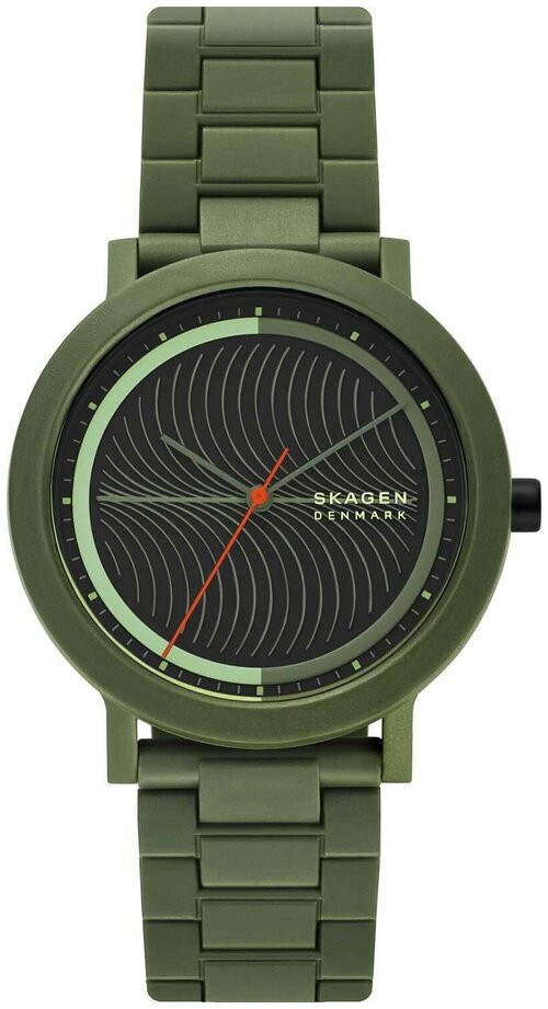 Наручные часы SKAGEN Aaren Ocean SKW6771, зеленый