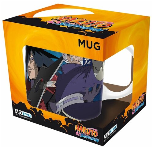 Кружка ABYstyle Naruto Shippuden Mug 320 ml Naruto vs Madara subli box x2 ABYMUG215