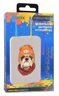 882144 Внешний аккумулятор Ritmix Power Bank RPB-10007 10000mAh Bulldog