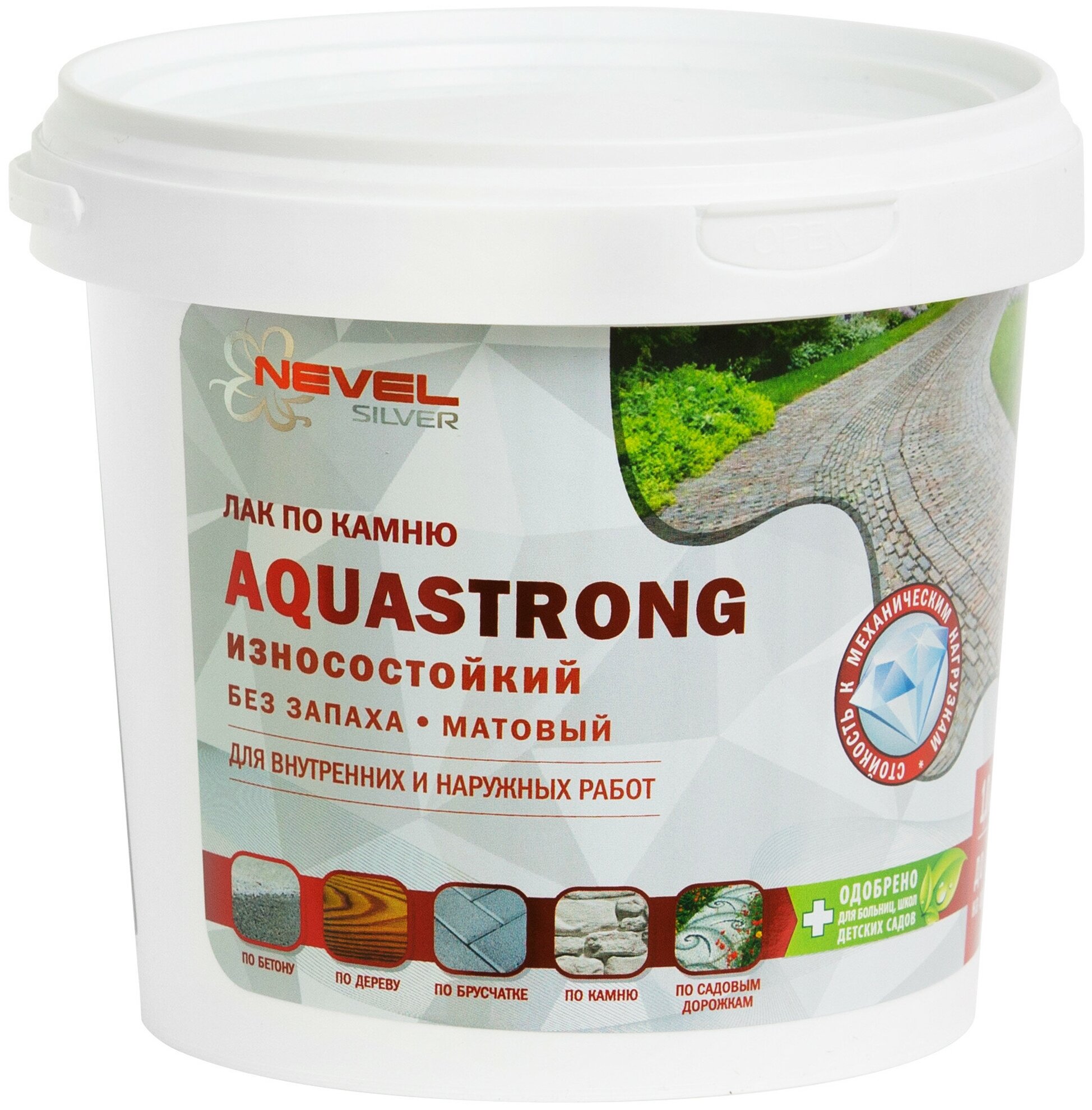 Aquastrong по камню