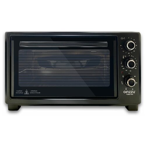 Мини-печь GINZZU HOT-143 черная 693000₽