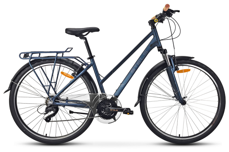 Велосипед 28 Stels Navigator 800 Lady (21-ск.) V010 (рама 15) (ALU рама) Синий