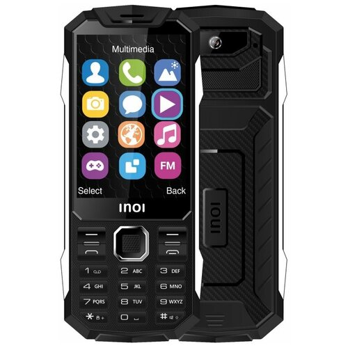 Телефон INOI 354Z, 2 micro SIM, черный телефон inoi 354z 2 micro sim черный