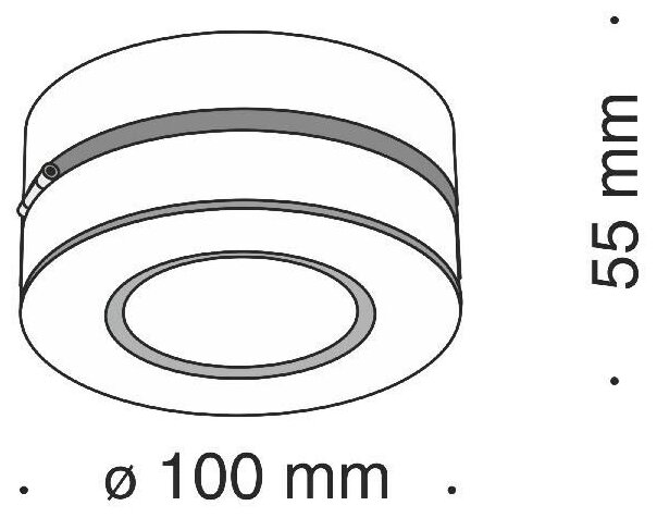 Светильник Gauss Slim круг 15W 1100lm 4000K 180-265V LED 939111215 - фотография № 8